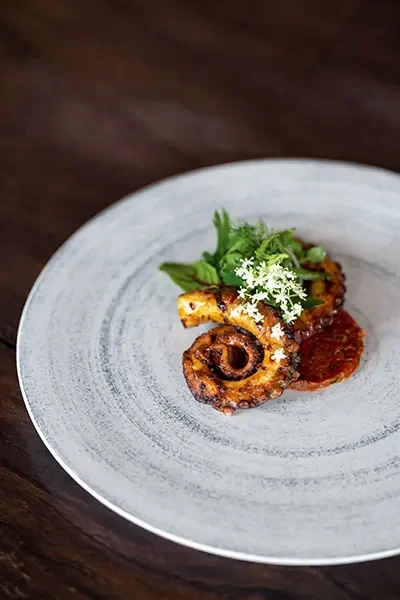 CasCades Restaurant - Grilled Octopus