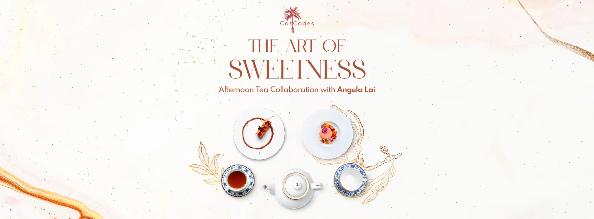 The Art of Sweetness – Trio Pastry Collaboration Afternoon Tea
